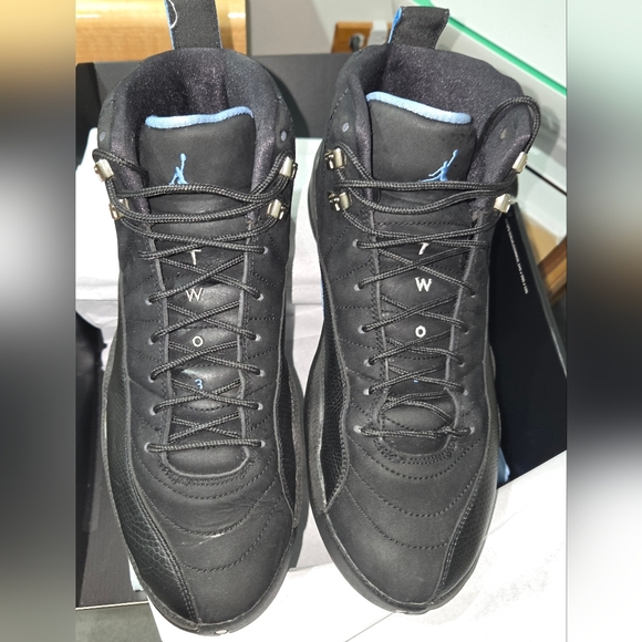 Jordan Black and Blue Men's Shoes ‘Nubuck’ 12 2009 - Picture 10 of 15